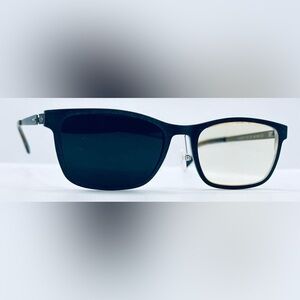 Gargoyles Pickett Black Oval Sunglasses Frames Only